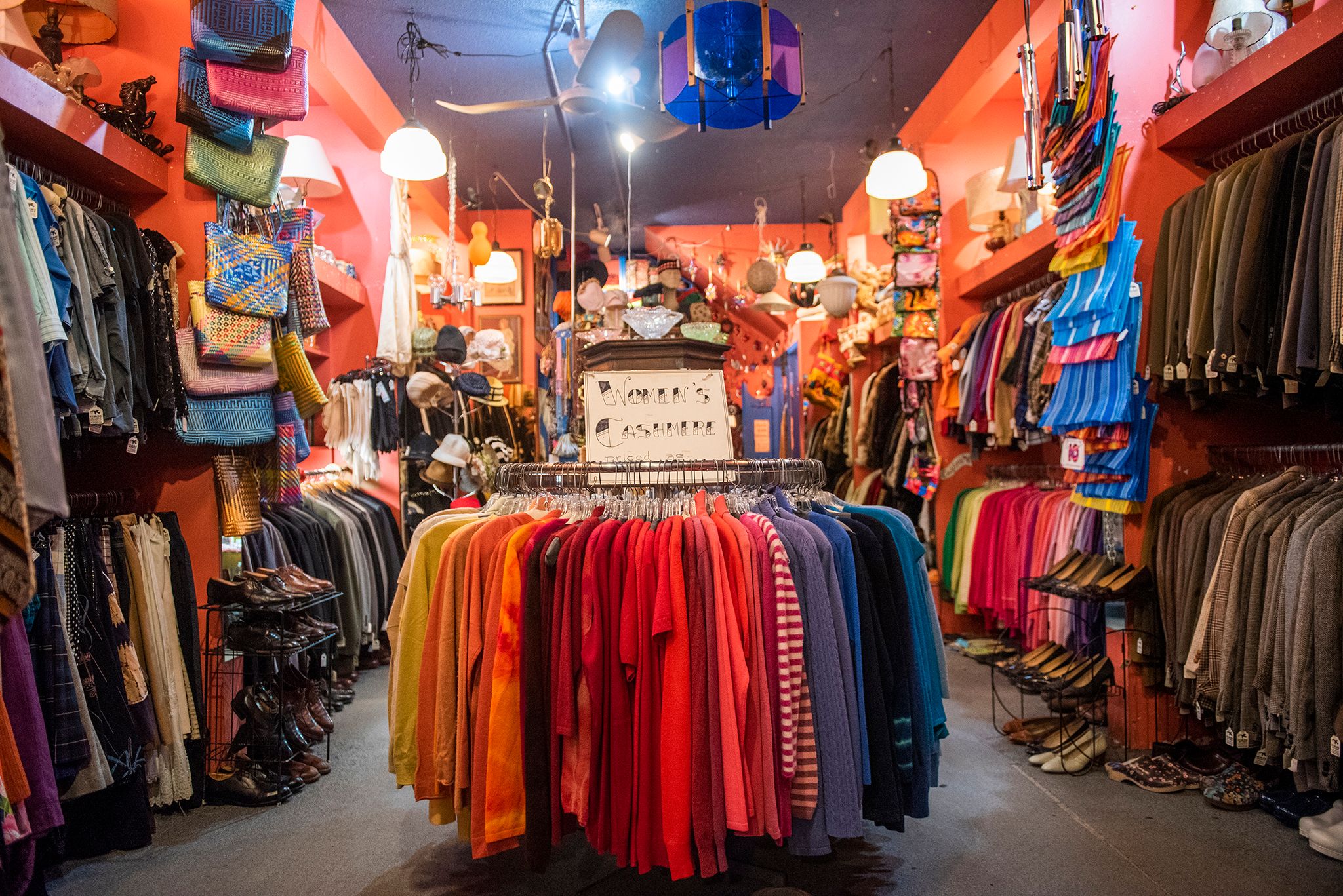 Coloured glass and vintage optics.